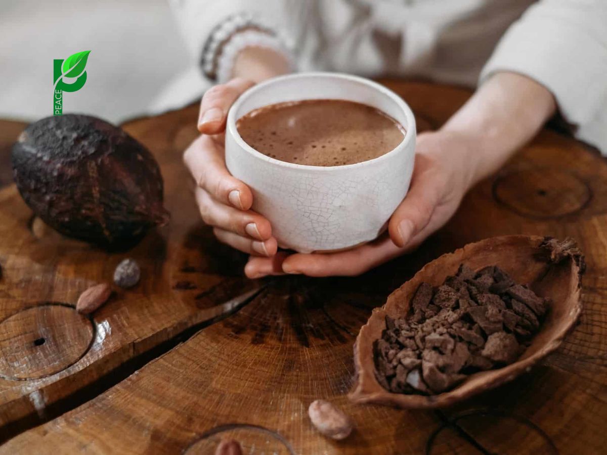 Cacao mix nóng buổi sáng