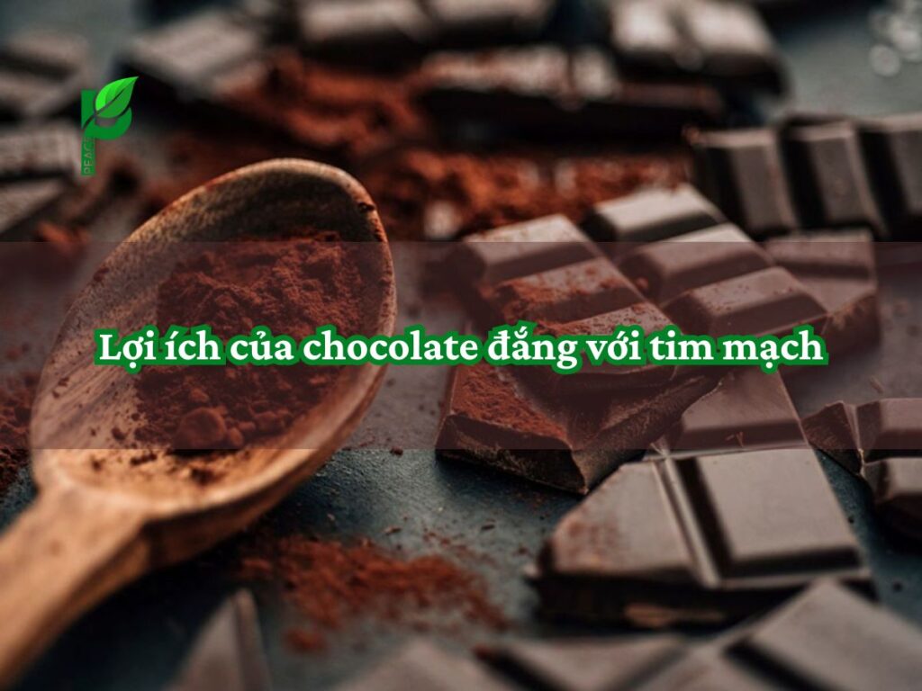 Lợi ích của chocolate đắng với tim mạch