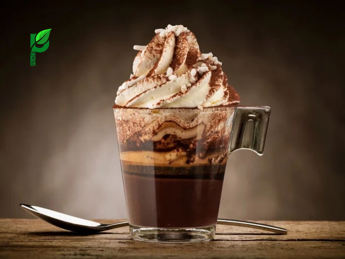Thành phần của một ly cacao đá xay chuẩn vị