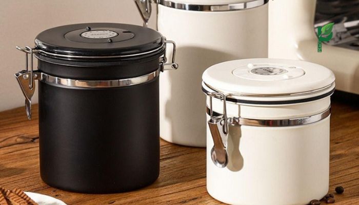 Hộp đựng cà phê được thiết kế chống ẩm giúp bảo quản lâu dài