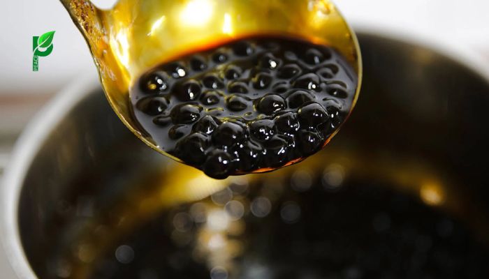 Ngâm trân châu với đường đen