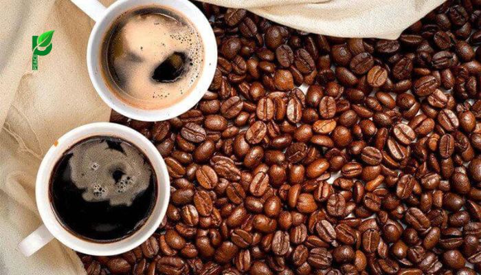 Dùng cà phê decaf