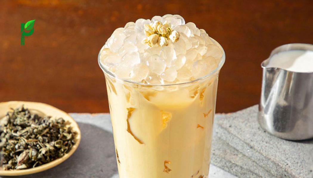 Trà sữa hoa nhài
