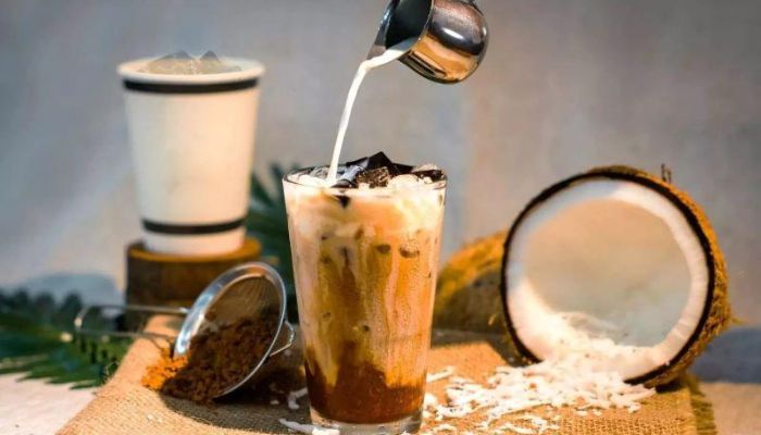 Cà phê cốt dừa