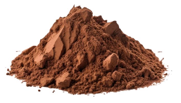 Cacao có màu nâu đậm tự nhiên