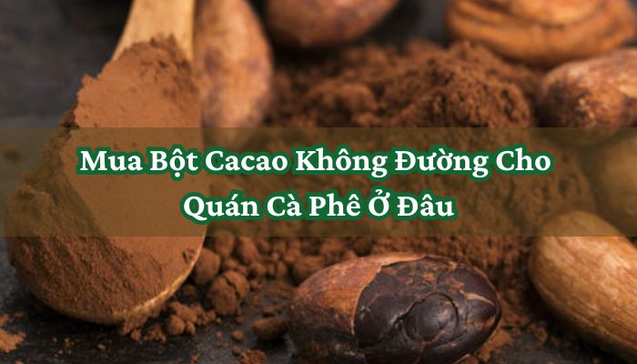 Mua Bột Cacao Không Đường Cho Quán Cà Phê Ở Đâu