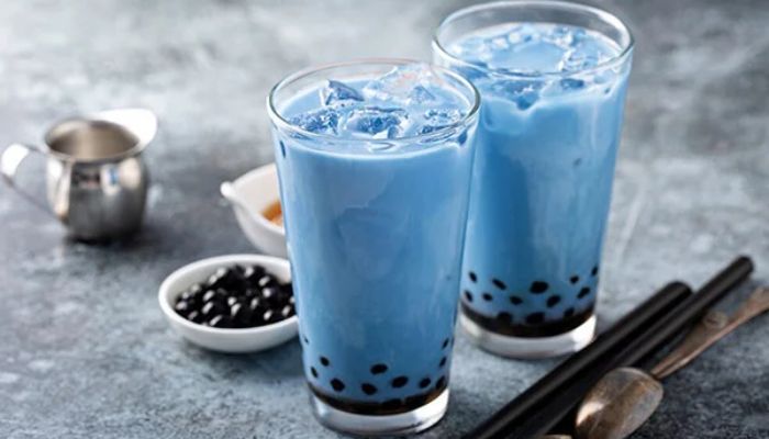 Trà sữa hoa đậu biếc