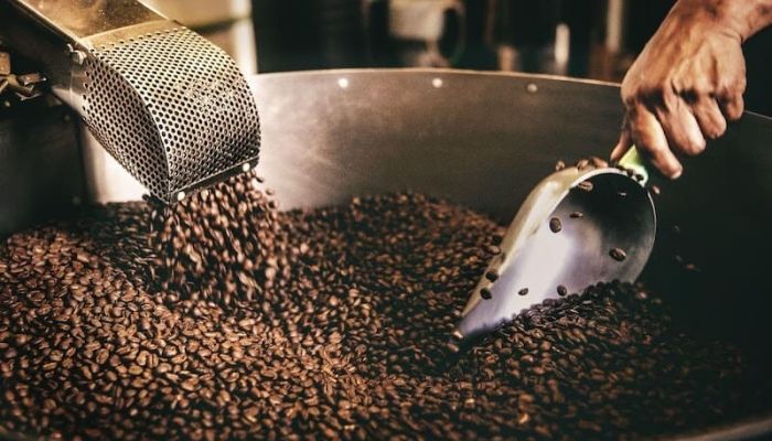 Rang xay cà phê hạt Sơn La