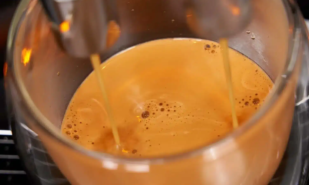 Cà phê Catimor pha espresso tạo crema