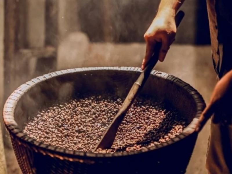 Cà phê rang thủ công