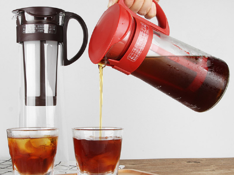 Chai thủy tinh kín chứa Cold brew