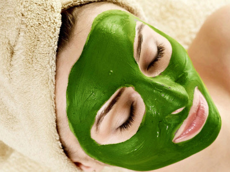 Matcha dùng làm mặt nạ