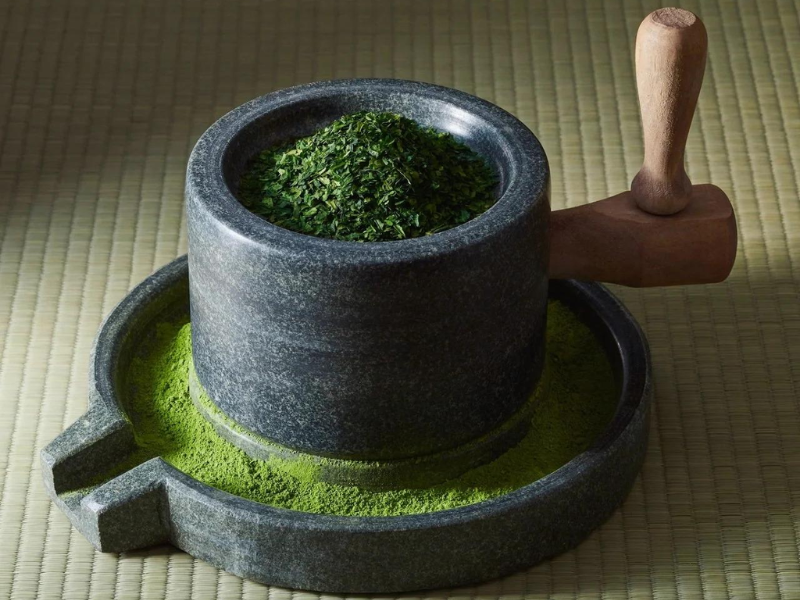 Nghiền bằng cối đá truyền thống